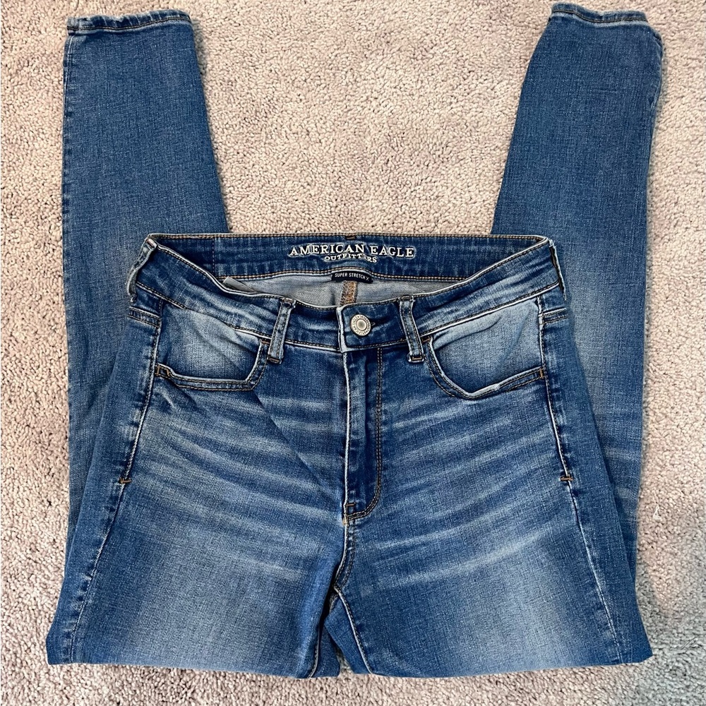 American Eagle High Rise Jeggings.
